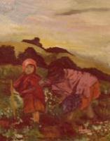 Wild Life - The Andes Peasant - Oil